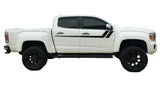 2x Decal Vinyl Sticker For GMC Canyon New Gen Fender 2014 - 2019 4x4 rims Hockey1