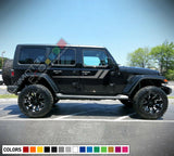 2x Side Stickers Graphics DoorS Mirror Strips for Jeep Wrangler JL 2019 2020