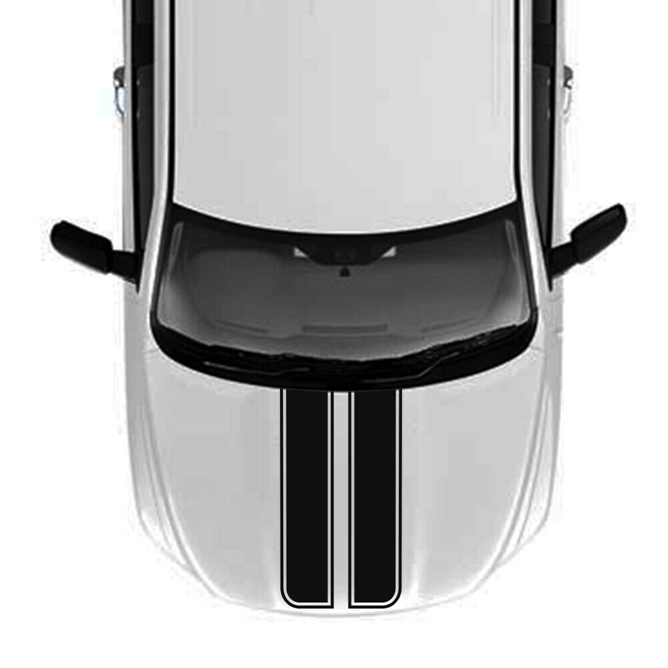 Vinyl Decal Stripes bonnet Sticker Kit for Dodge Ram 4x4 Wrap Hood Lifted Rims
