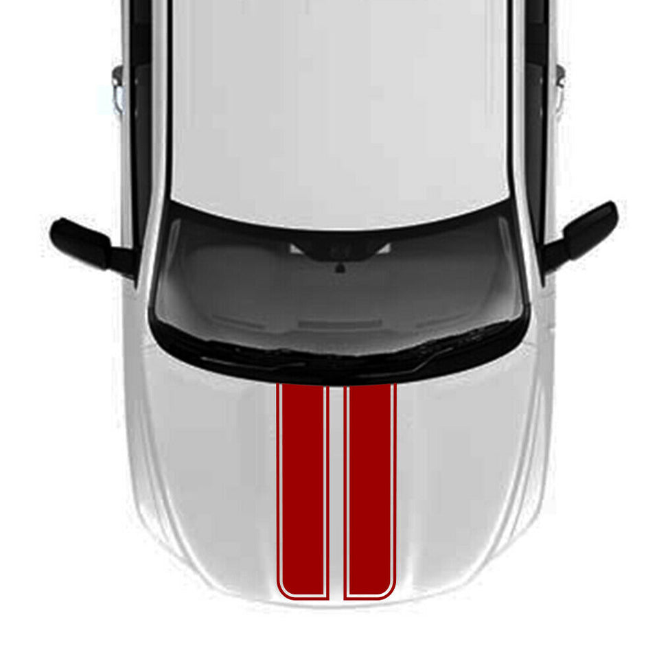 Vinyl Decal Stripes bonnet Sticker Kit for Dodge Ram 4x4 Wrap Hood Lifted Rims