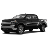 Decal Graphic Sticker bed Mud Splash for Chevrolet Silverado crew cab 2019 2022 Present