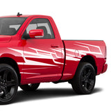 underground Brush Side Doors, bed graphics Wrap Decal Sticker for Dodge Regular Cab 1500