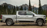 Side Stripe For Chevrolet Silverado 1500 2500 double cup Offroad 2014 2015 2016 2019 2022 2023