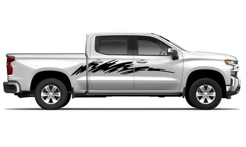 Side Decals stickers graphics Stripes kit for Chevrolet Silverado 2007 -Present