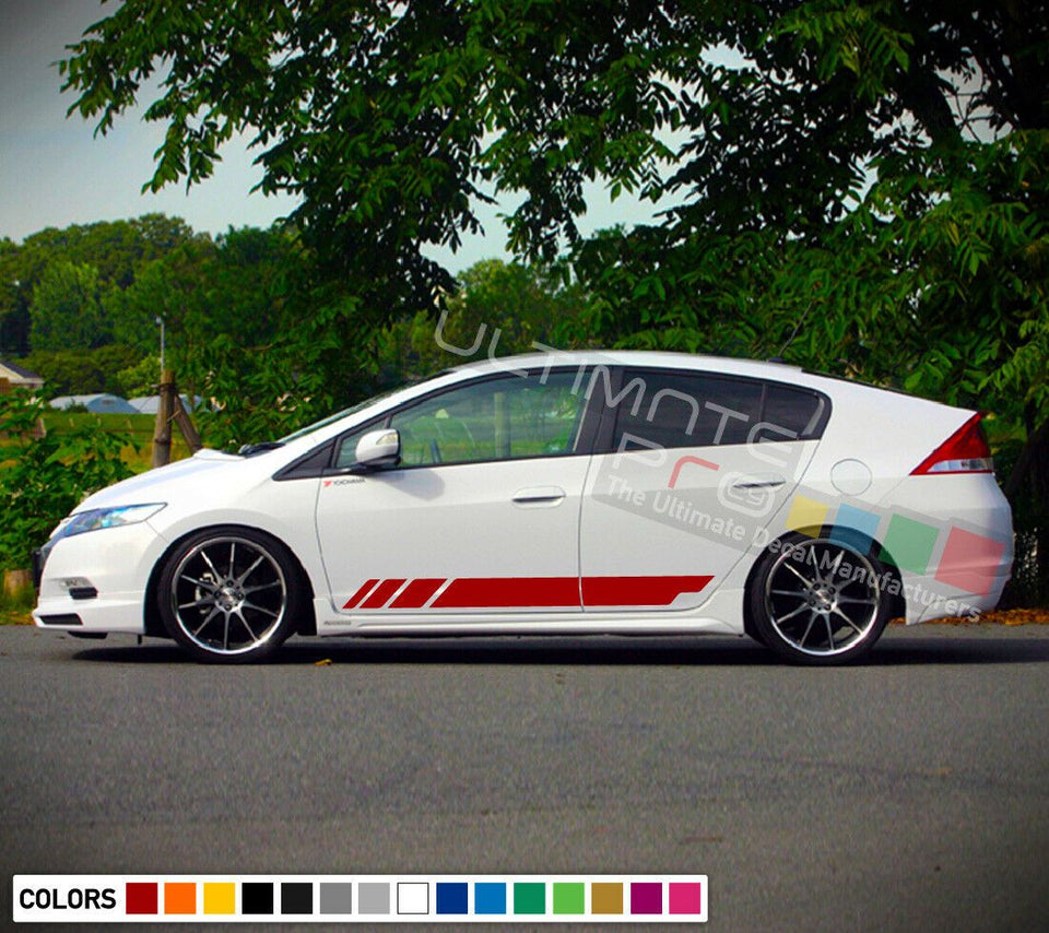 Decal Sticker Graphic Stripe Body Kit For Honda Insight Lip Door Trim Visor 2018