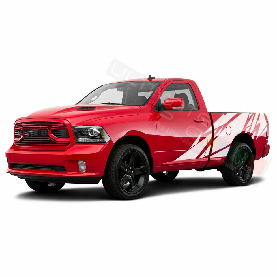 Decal Sticker Pattern Tailgate Graphic Bed for Dodge Ram Regular Cab 1500 2500 Crew C