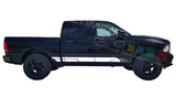 Decal Sticker Side Door Stripes for Dodge Ram bar stripe Off-Road 1500 Hemi 4x4