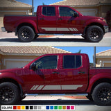 Decal Sticker Side Stripe Body Kit For Nissan Frontier Door Sill Bumper Mirror