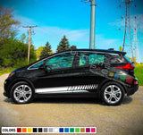Decal sticker Stripe kit for Chevrolet Bolt Spoiler Lip 2017 2018 flare vent bar