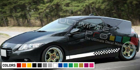 Decal sticker Stripe kit For HONDA CR-Z Type R 2010 mirror body lip carbon rear