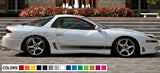 Decal Sticker Stripe Kit For Mitsubishi 3000 GT 1990 2001 Chrome Headlight Turbo