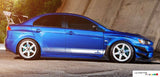 Decal Sticker Stripe Kit For Mitsubishi Lancer Evolution Evo 10 X Spoiler Lip