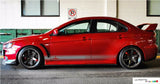Decal Sticker Stripe Kit For Mitsubishi Lancer Evolution Evo 10 X Spoiler Lip