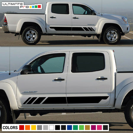 Decal sticker stripes over kit For TOYOTA TACOMA leaf LIFT 2016 2015 2014 COIL