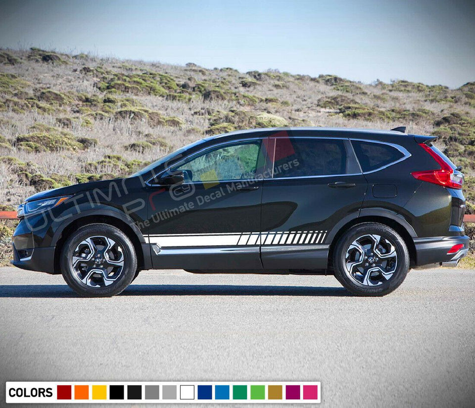 Decal Stripe for Honda CRV 2011 2012 2013 2014 2015 2016 2017 2018 rack flare