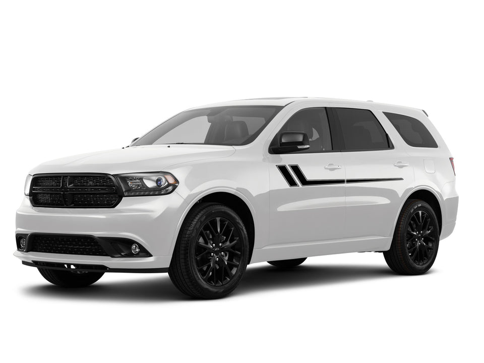 Hokey style Stripes Decal Kit for Dodge Durango rear fender 2007 2011 2020 2022 2023Sport mirror sxt RT wide body