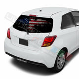 Eagles Decals Window See Thru Stickers Perforated for Toyota Yaris 2016 2017