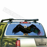 Eagles Designs Decals Window See Thru Stickers Perforated for Nissan Frontier