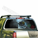 Eagles Designs Decals Window See Thru Stickers Perforated for Nissan Frontier