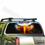 Eagles Designs Decals Window See Thru Stickers Perforated for Nissan Frontier