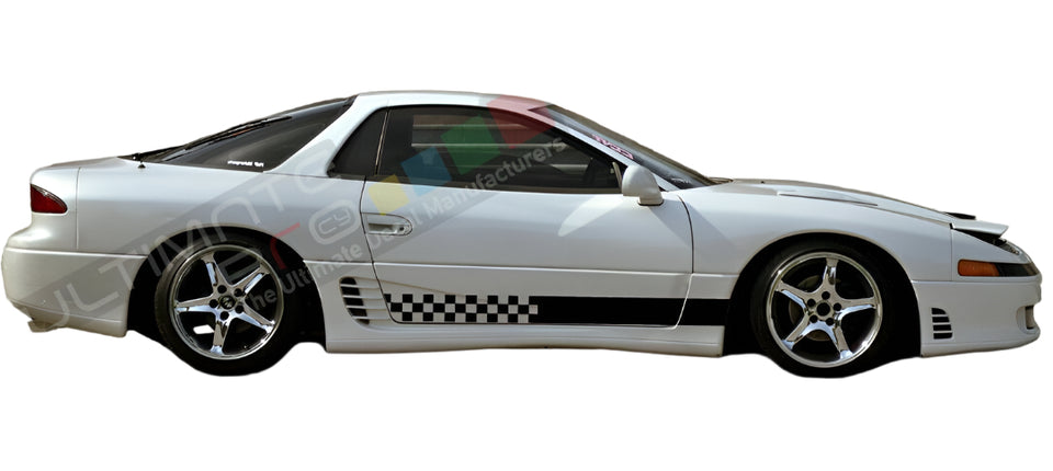 Graphics Stripe body kit set For Mitsubishi 3000GT VR-4 Dodge Stealth RT CARBON
