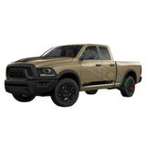 Mountains Graphic Side Doors Stripes Decal Sticker for Dodge Ram Quad Cab 2500