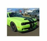 Dual Racing Rally Stripe for Dodge Challenger SRT Hellcat stack pack SXT GT  widebody 2014 2015 2018 2019 2020 2021 2022 2023 RT