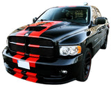 Rally Stripe full Sticker racing Decal Kit for Dodge Ram Headlight Grille Mirror