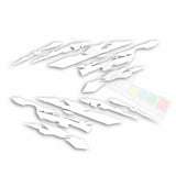Ram Horn Graphic Side Bed Stripes Decal Sticker for Dodge Ram Regular Cab 3500