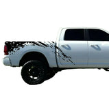 Side Bed Mud Splash Sticker Stripe for Dodge Ram Rebel Turbo 2010 2011 2015 2016 2017 2018 2019 2020 2021 2022 2023 2024