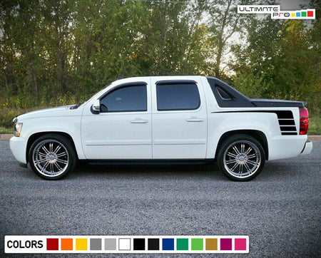 Side Door Stripes Sticker Decal Vinyl for Chevrolet Avalanche Racing tune body