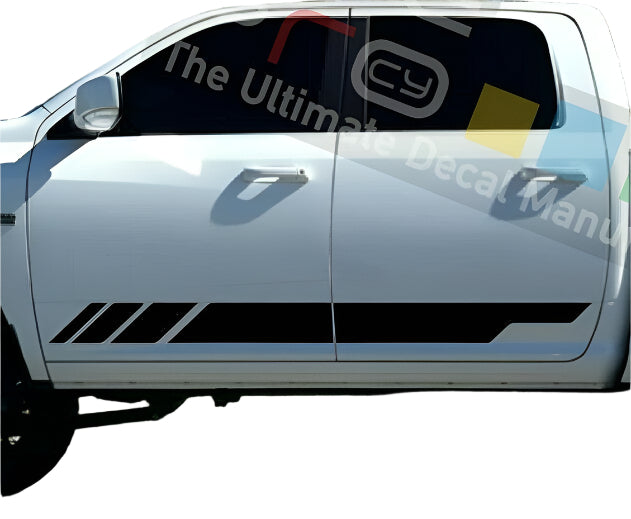 Side Stripe Bar Decal Sticker for Dodge Ram Door 2000 2001 2002 2003 2004 2005