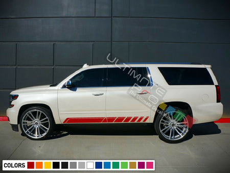 Sticker Decal Door Stripe Kit for Chevrolet Suburban 2012 2013 2017 2018 2019 v8