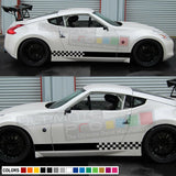 Sticker Decal stripe for Nissan 370 Z xenon side tail rear spoiler light head