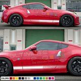 Sticker Decal Stripe Kit for Nissan 370 Z Fairlady Z34 Xenon Light Wing Splitter