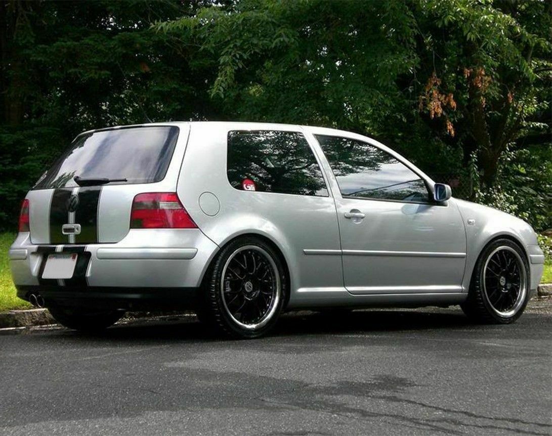 Volkswagen VW Golf Mk4 Mark iv Silver Vintage Retro Show Shine Day