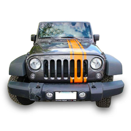 Sticker Stripes Kit for Jeep Wrangler JL RUBICON Willy lift 2017 2018 2019 2020 2021 2022 2023 2024 COIL