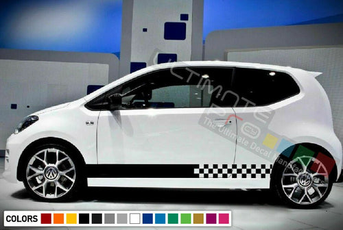 Stickers Stripes for Volkswagen VW UP GTI 2011 2012 2013 2014 2015 2016 body kit
