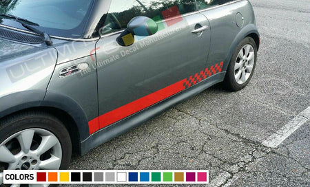 Stripe kit for mini cooper s graphic lowered convertible 2001 2002 2003 2005 gp2