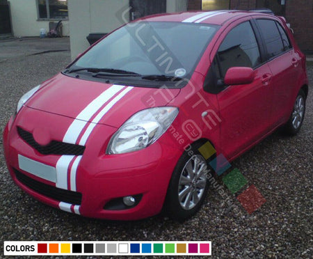 Stripe Kit Sticker Graphic Vinyl Decal for Toyota Yaris XP90 Handle Mirror Cover