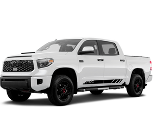 2x Decal stripe sticker kit For TOYOTA TUNDRA SR SR5 2007 2008 2009 2010 2011 2012 2013 2014 2015 2016 2017 2018 2019 2020 2021