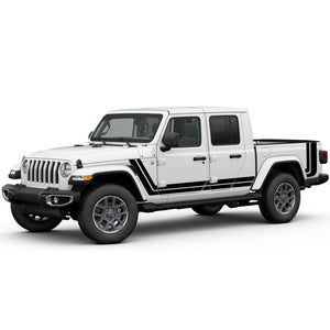 Retro Doors Decals Vinyl Sticker Graphics For Jeep Gladiator JT 2019 2020 2021 2022 2023 2024