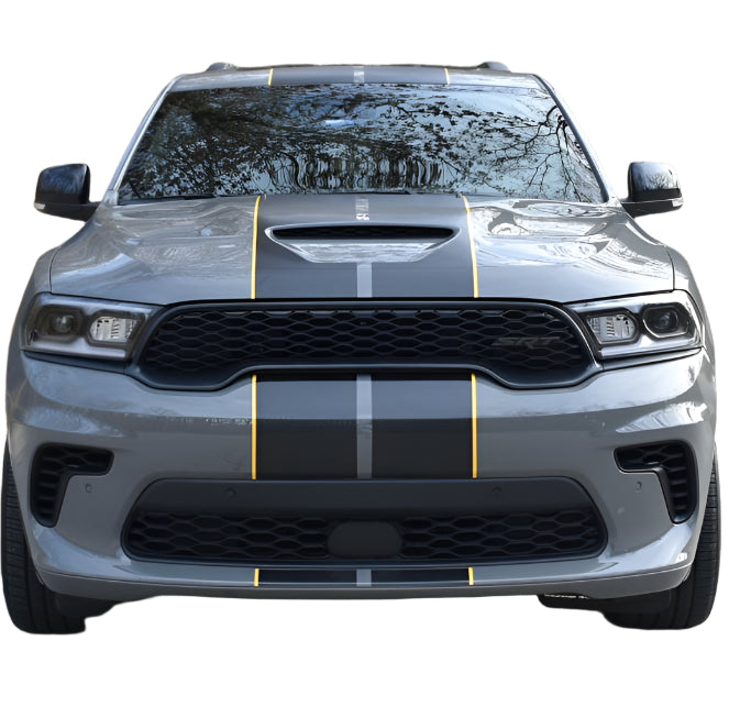 Dual stripes For Dodge Durango 392 stripes stickers Full kit twin stripes