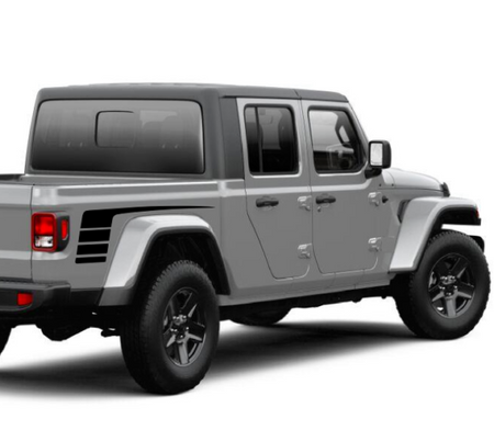 Decal Graphic Vinyl rear Side Bed Stripes For Jeep Gladiator JP 2019 2020 2021 2022 2023 2024