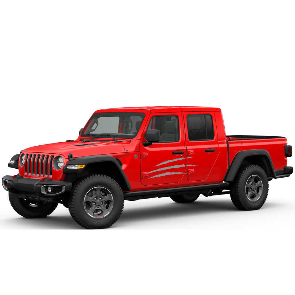 Sticker Stripe for Jeep Gladiator JT scratch GONZILA MOSTER door 2019 2020 2021 2022 2023 2024 2025