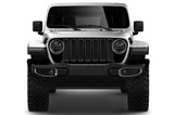 Grill decals for Jeep Wrangler 2017 2018 2019 2020 2021 2022 2023 2024 mask wrap sticker