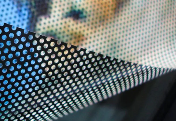 Custom Design request One Way Vision Stickers (Outdoor) Window See Thru Sticker Perforated