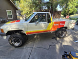Decals Compatible with Toyota TRD pickup mk3 1991 1995 2005 truck Retro graphics Ivan Ironman Stewart livery