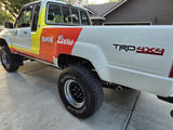 Decals Compatible with Toyota TRD pickup mk3 1991 1995 2005 truck Retro graphics Ivan Ironman Stewart livery