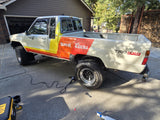 Decals Compatible with Toyota TRD pickup mk3 1991 1995 2005 truck Retro graphics Ivan Ironman Stewart livery